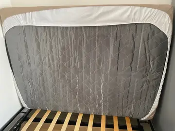 Sommier clic clac + matelas 2 places