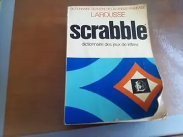 dictionnaire de scrabble