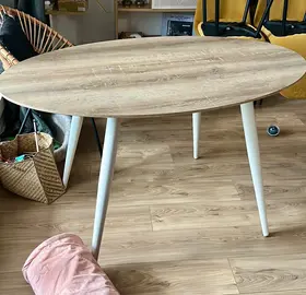 table à manger ovale