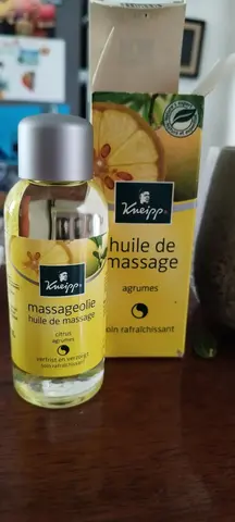 Huile de massage