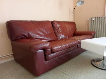 Canapé cuir