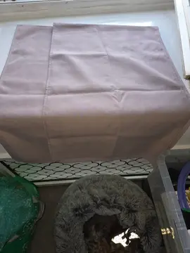 2 chemins de table marron claire de1,50m sur45cm de large