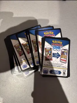 lot de 100 carte QR code pour le JCC Pokemon Live