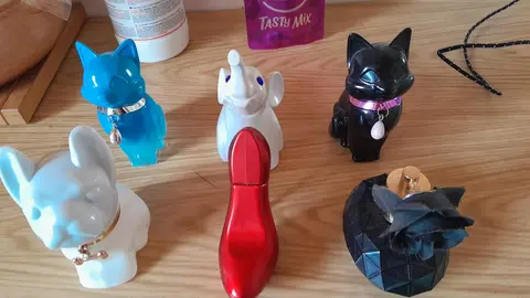 figurines de parfum