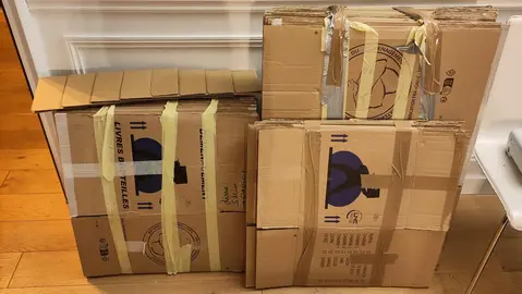 cartons déménagement