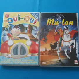 2 DVD dessins animés