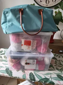 stock de laine