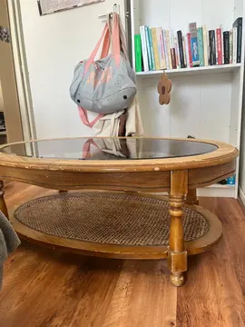 Table basse en bois