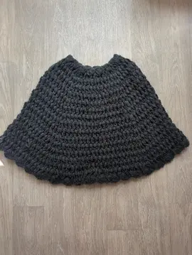 Poncho en laine Femme