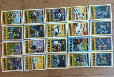 20 cartes Dreamworks/Carrefour ("Kungfu Panda")