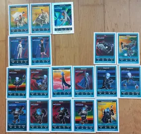 18 cartes Dreamworks/Carrefour ("Megamind")