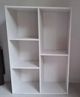 Etagere bois couleur creme