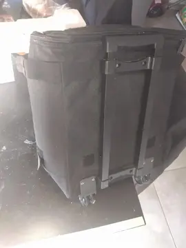 Sac isotherme sur roulettes noir