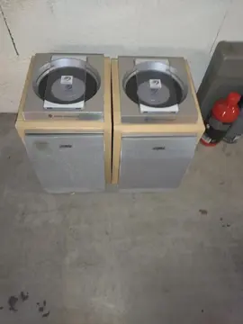 lot de deux enceintes pour chaînes hifi