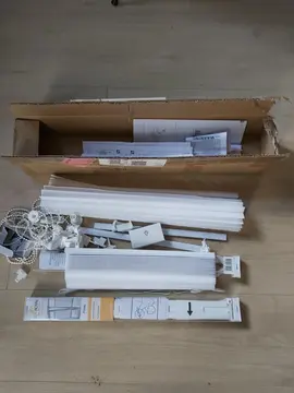 stores blancs sans perçage