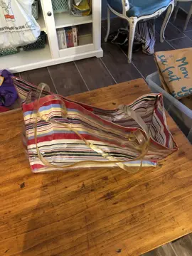 sac cabas plastifié
