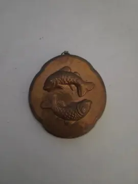 déco en cuivre poisson