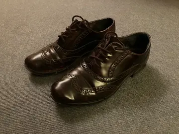 chaussures style derby bordeaux