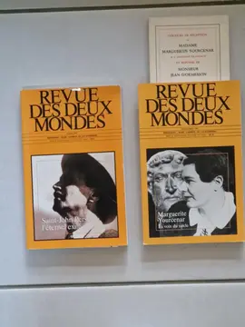 Lot de 2 "Revue des deux mondes" + petit livre