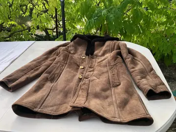 Parka daim doublé