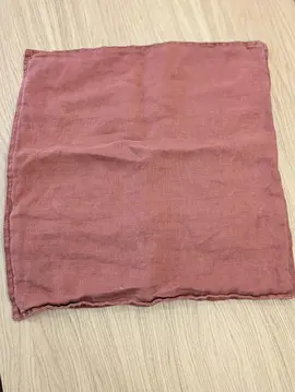 Housse de coussin en lin