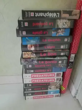 Cassettes video animaux