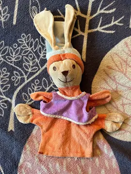 Peluche Marionnette Lapin