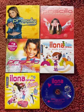 6 CDs Ilona et Priscilla single