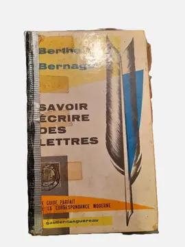 Livre "Savoir écrire des lettres"