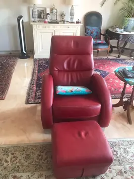 fauteuils relax en cuir