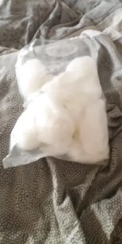 sachet de coton