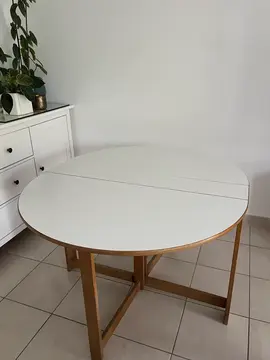 Table ronde pliante
