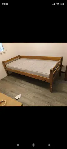 lit en bois