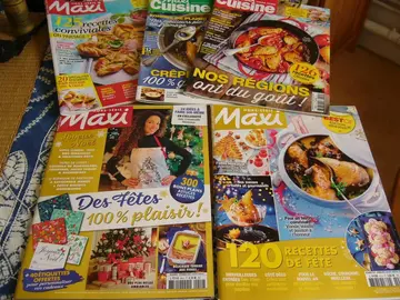 Magazines de cuisine Lot 2