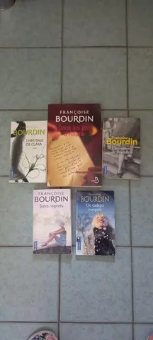 Lot Livres Françoise Bourdin