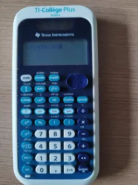 calculatrice TI-collège Plus texas instrument