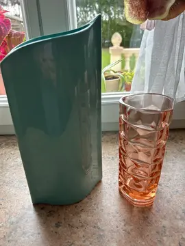 2 vases pour décoration d’intérieur