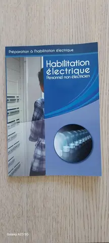 livret de formation à la préparation à l'habilitation électrique
