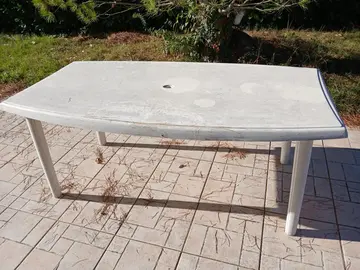 table en plastique