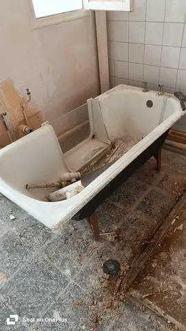 Baignoire en fonte
