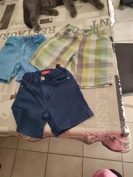 Lot de 3 short garçons 4ans