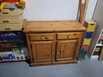 buffet en pin massif