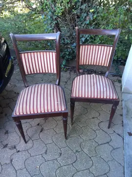 2 chaises vintage