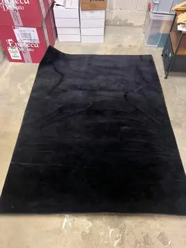 tapis noir 120x160