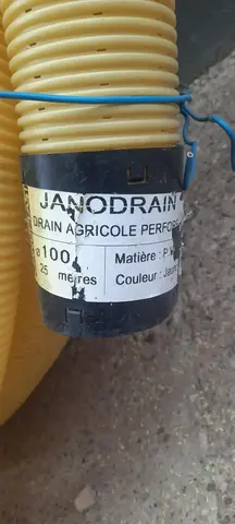 tuyaux de drainage