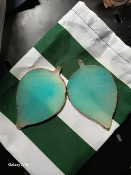 2 feuilles déco epoxy neuves
