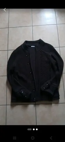gilet double fermeture