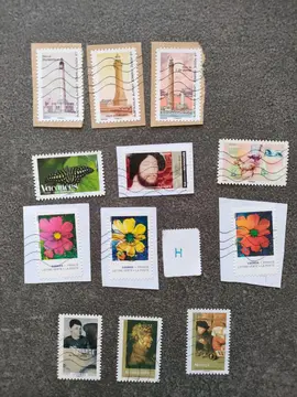 Timbres français lot H