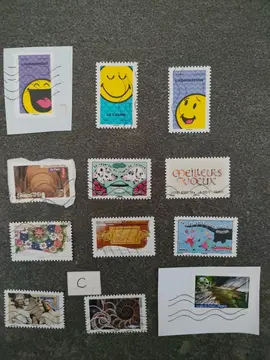 Timbres français lot C