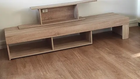 étagère murale et meuble télé